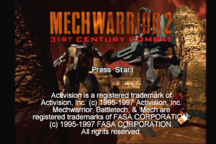 MechWarrior 2 screenshot 4 for Sega Saturn